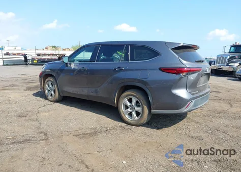 2021 Toyota Highlander Le из США, поврежденный, VIN 5TDZZRAH3MS535087